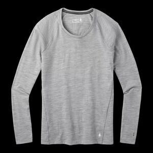 Smartwool Classic All Season Merino wool 150 Base Layer Gray Crew Neck Top Sz L